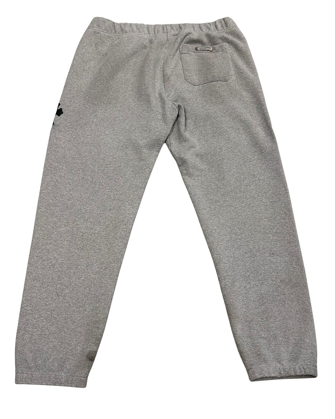 Chrome Hearts 'Paper Jam' Triple Cross Grey Sweatpants