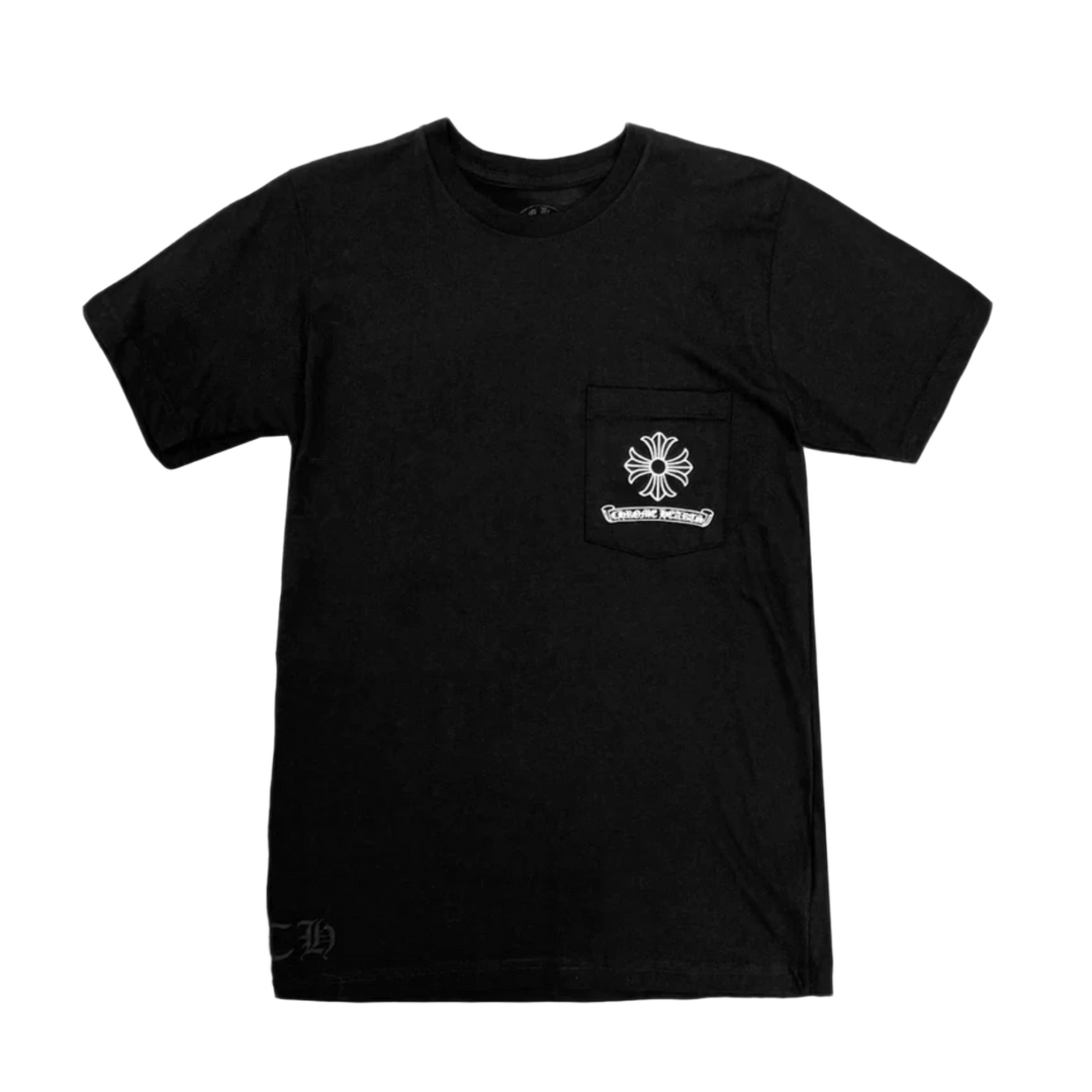 Chrome Hearts 'USA Dagger' Black Pocket Tee