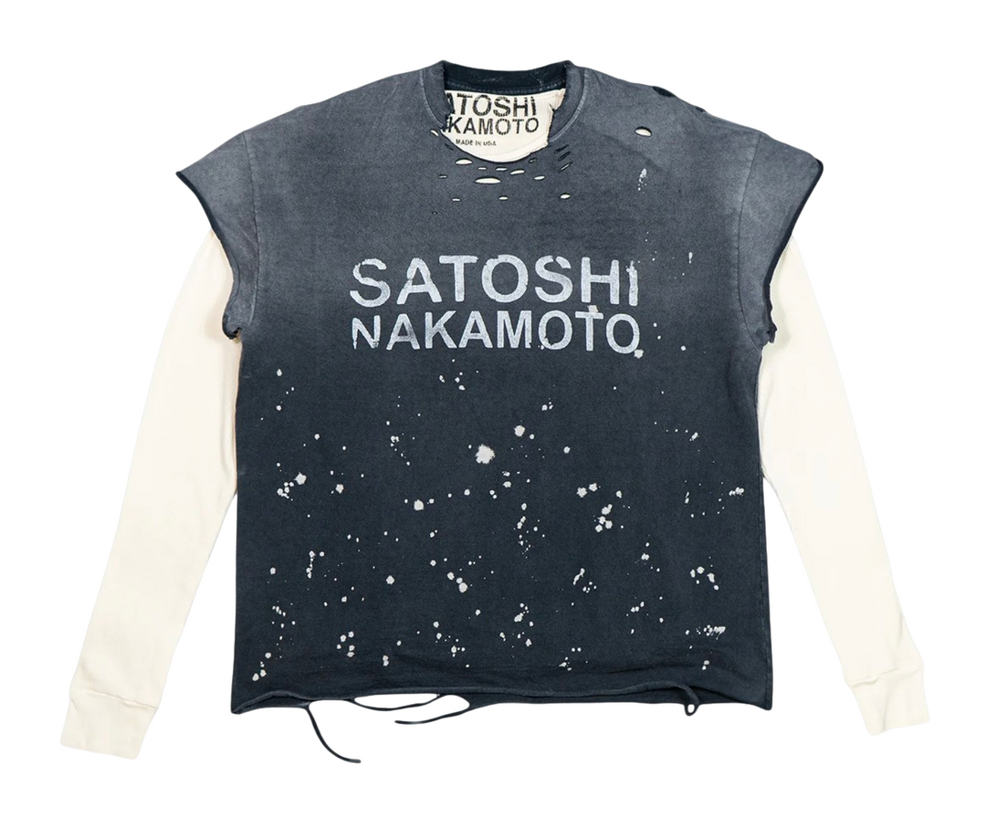 Satoshi Nakamoto 'Luke' Thermal Longsleeve Tee