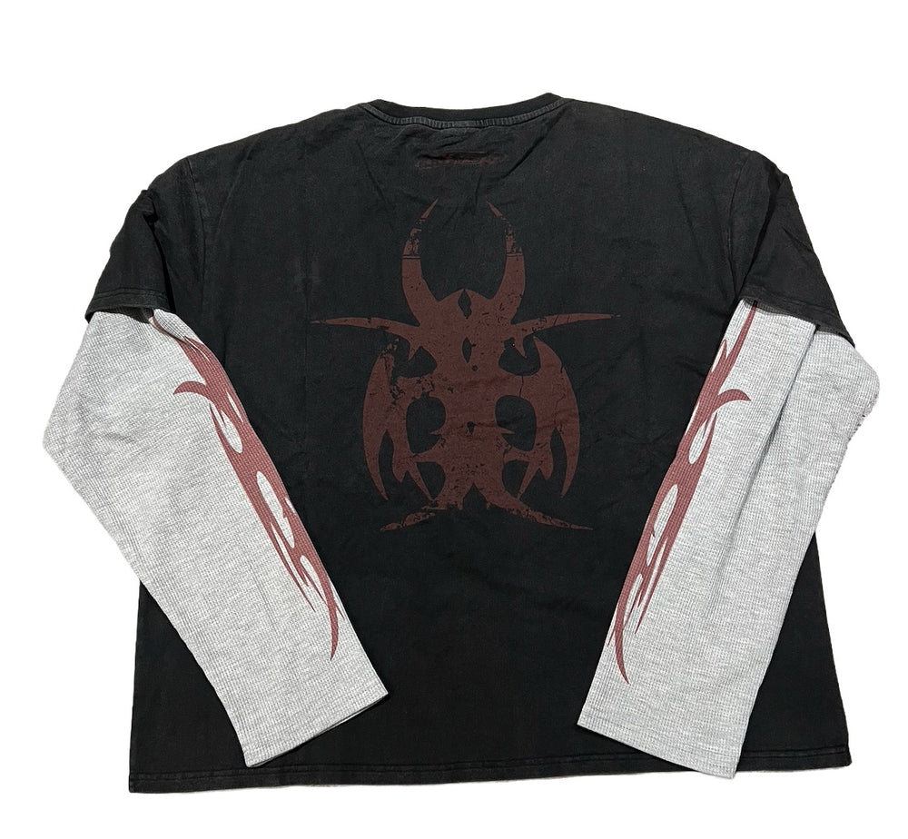 Chew Forever 'Red Roach' Thermal Double Longsleeve