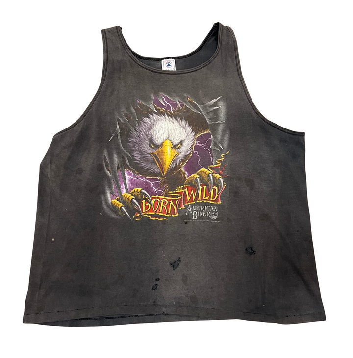 American Biker 'Born Wild' Vintage Tank
