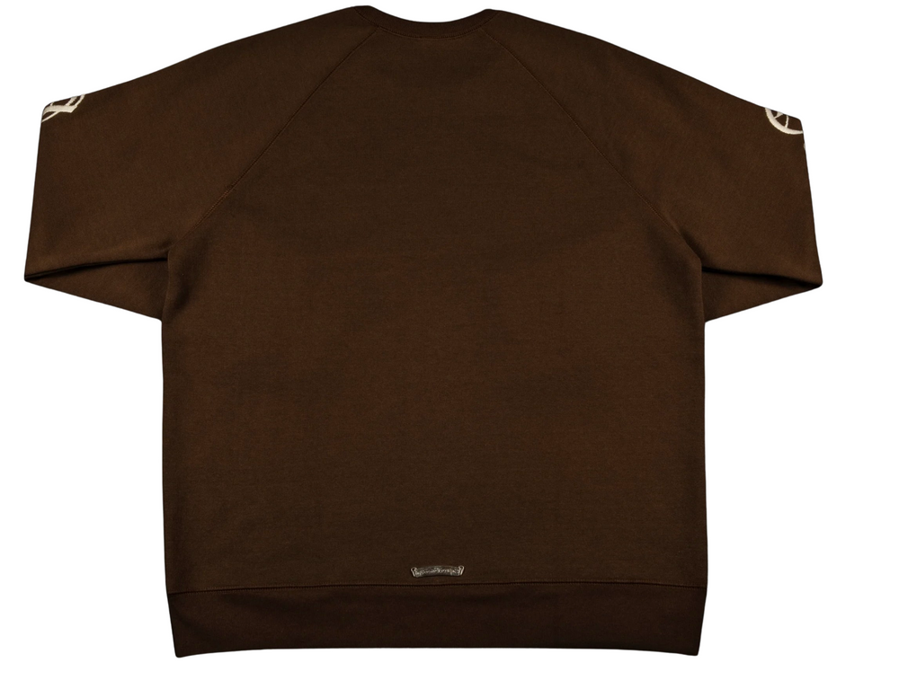 Chrome Hearts 'Slo Ride' Brown Crewneck