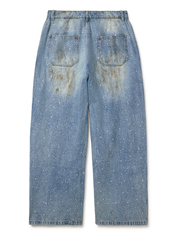 Vale 'Crystal Painter' Denim Jeans