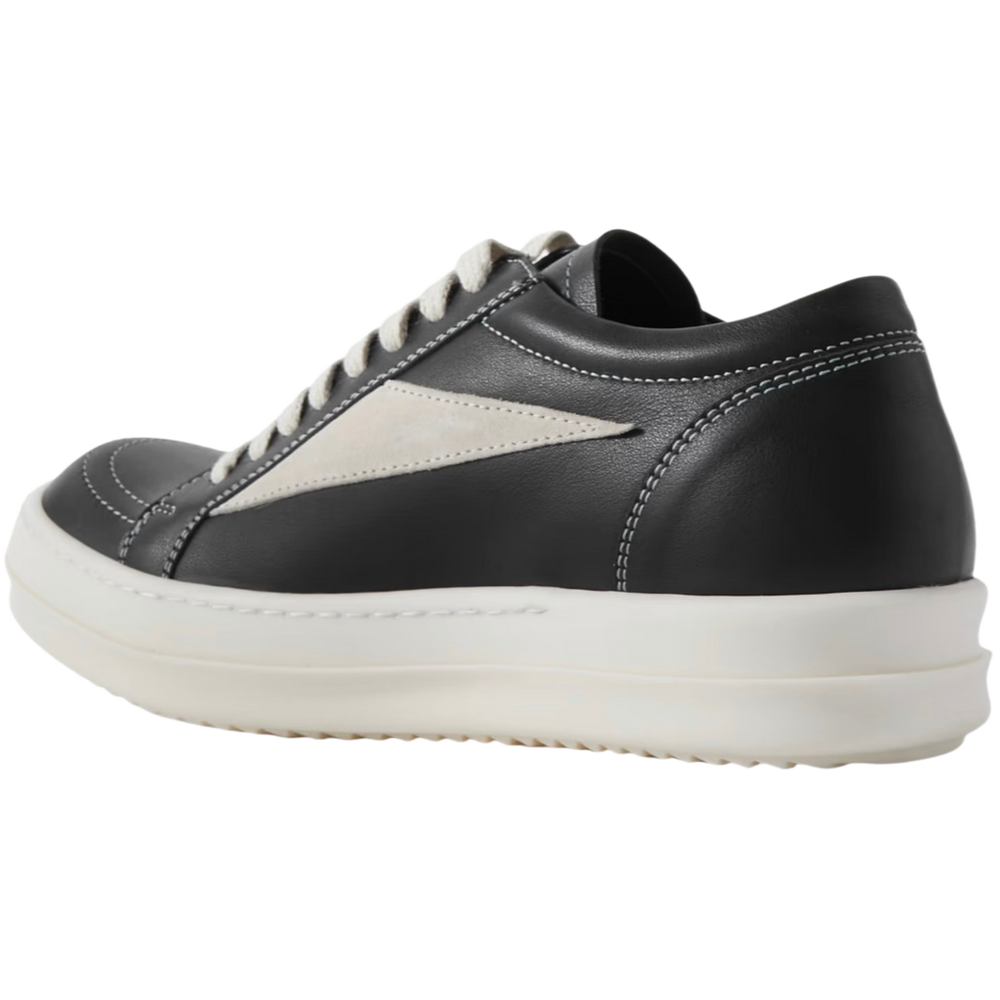Rick Owens Vintage Sneaks Leather 'Black'