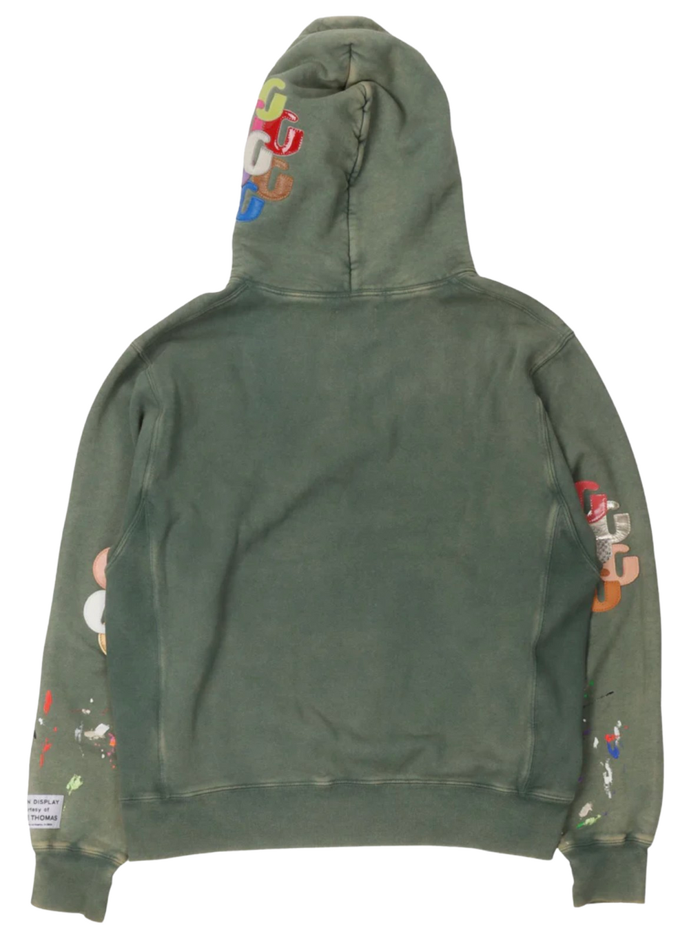 Gallery Dept. 'G Patch' Green Painters Hoodie