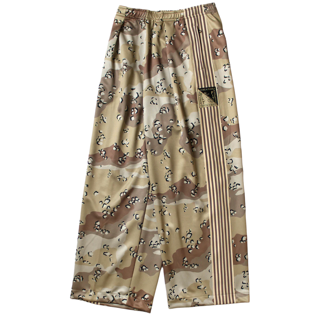 Kapital 'Chocolate Camo' Baggy Track Pants