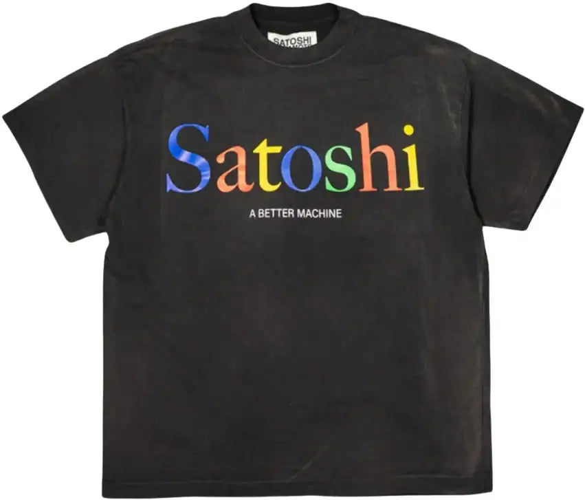 Satoshi Nakamoto 'Search Engine' Tee