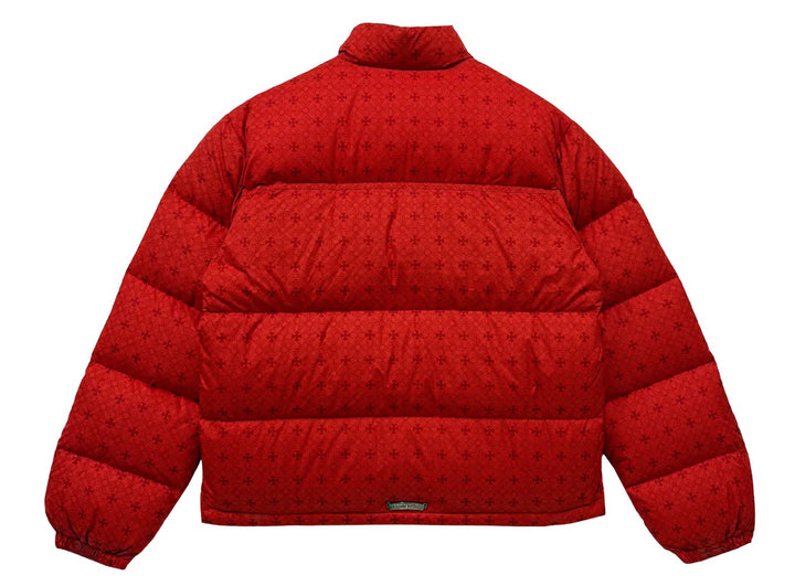 Chrome Hearts 'Red' Plus Cross Puffer Jacket