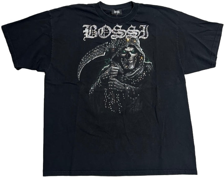 Bossi 'Reaper' Rhinestone Vintage Tee