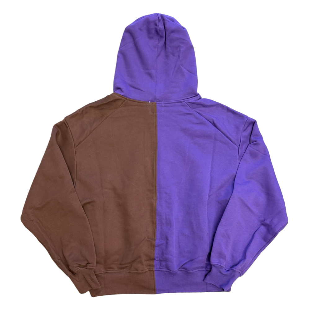 Saint Vanity 'Purple/Brown' Zip-Up Jacket