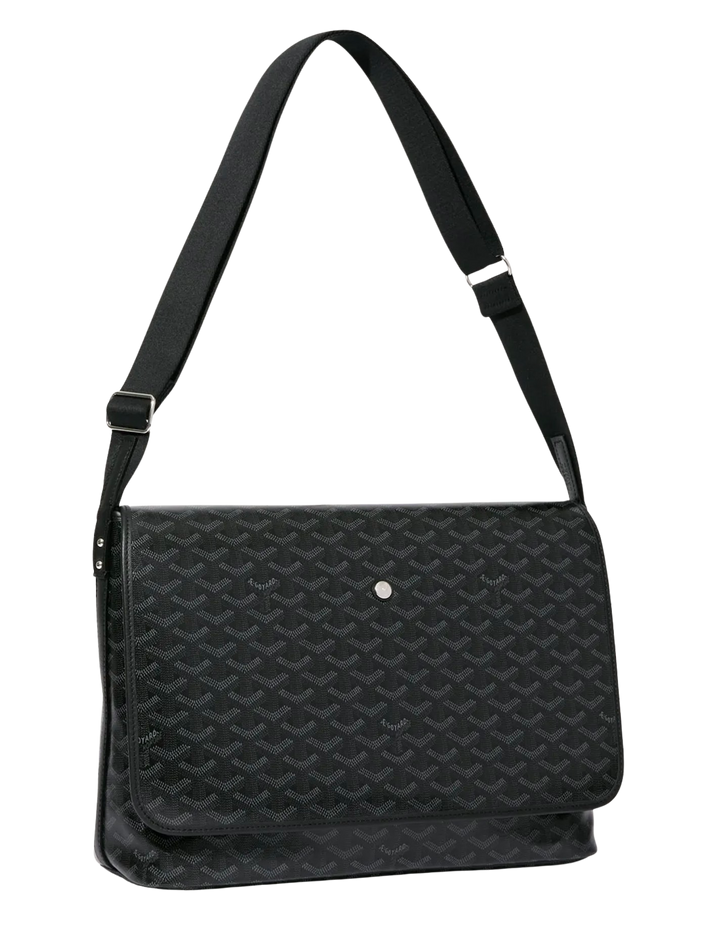 Goyard 'Jet Black' Capetien MM Messenger Bag