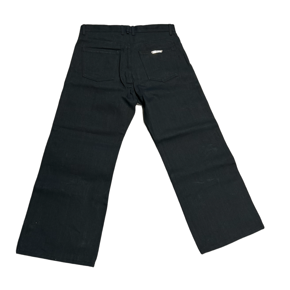 Chrome Hearts 'Christian Stark' Black Chino Jeans