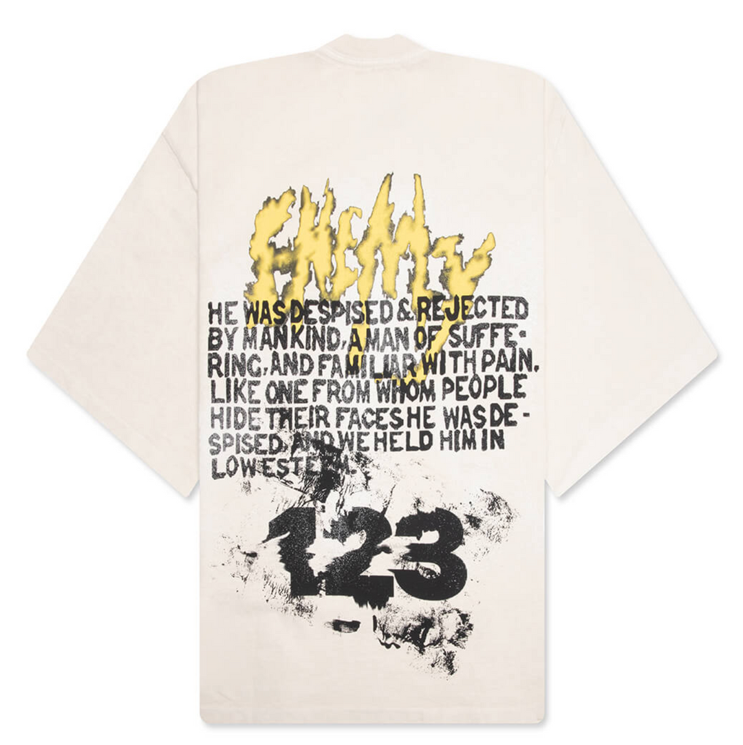 Rivington roi Rebis 'Theatre CVA' Vintage White Tee