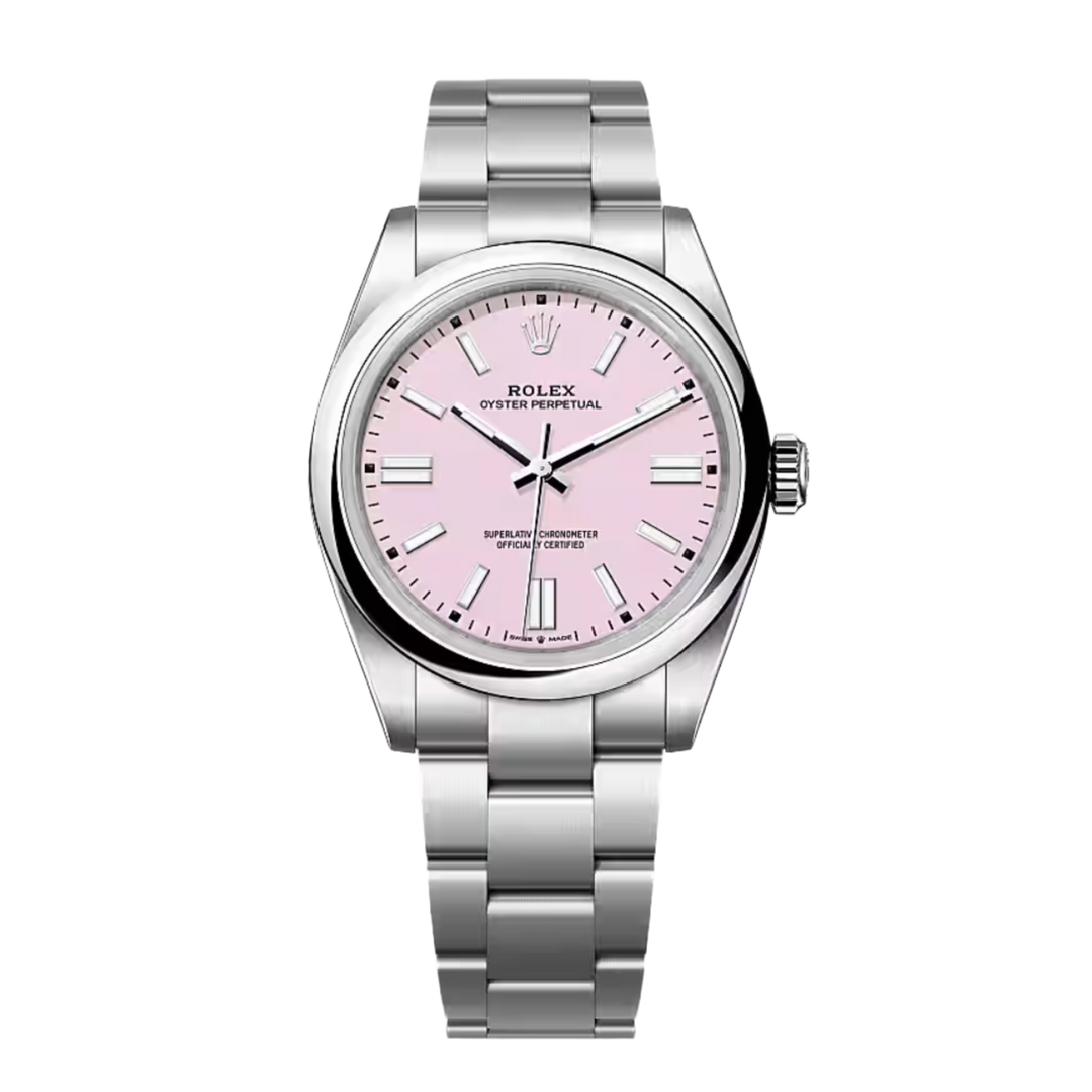 Rolex Oyster Perpetual 41mm 134300 Candy Pink Watch 2026