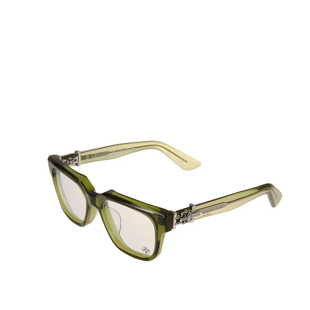 Chrome Hearts 'Vagillionaire II' Green Glasses