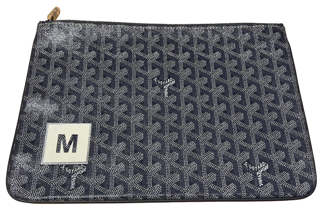 Goyard 'Custom Grey' MM Senat Pouch