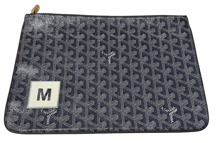Goyard 'Custom Grey' MM Senat Pouch