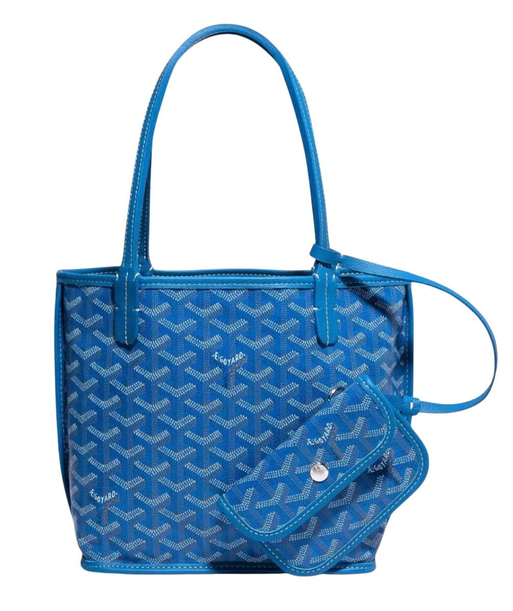 Goyard 'Anjou Mini' Blue Bag