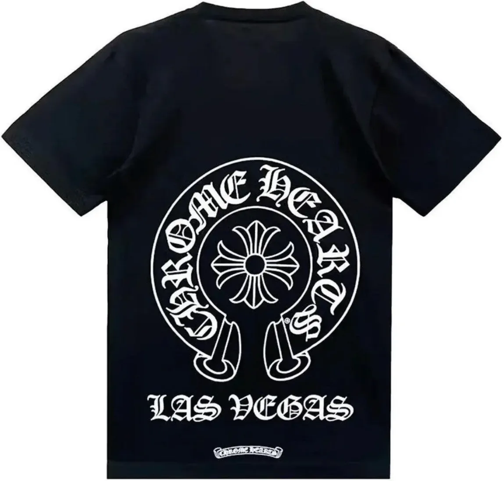 Chrome Hearts 'Las Vegas' Horseshoe Logo Tee