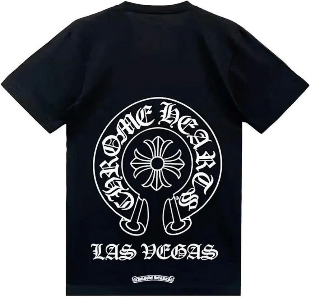 Chrome Hearts 'Las Vegas' Horseshoe Logo Tee