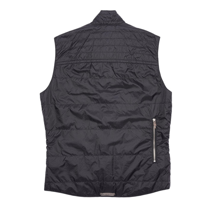 Chrome Hearts 'Flooded Cross Patch' Button Up Nylon Vest