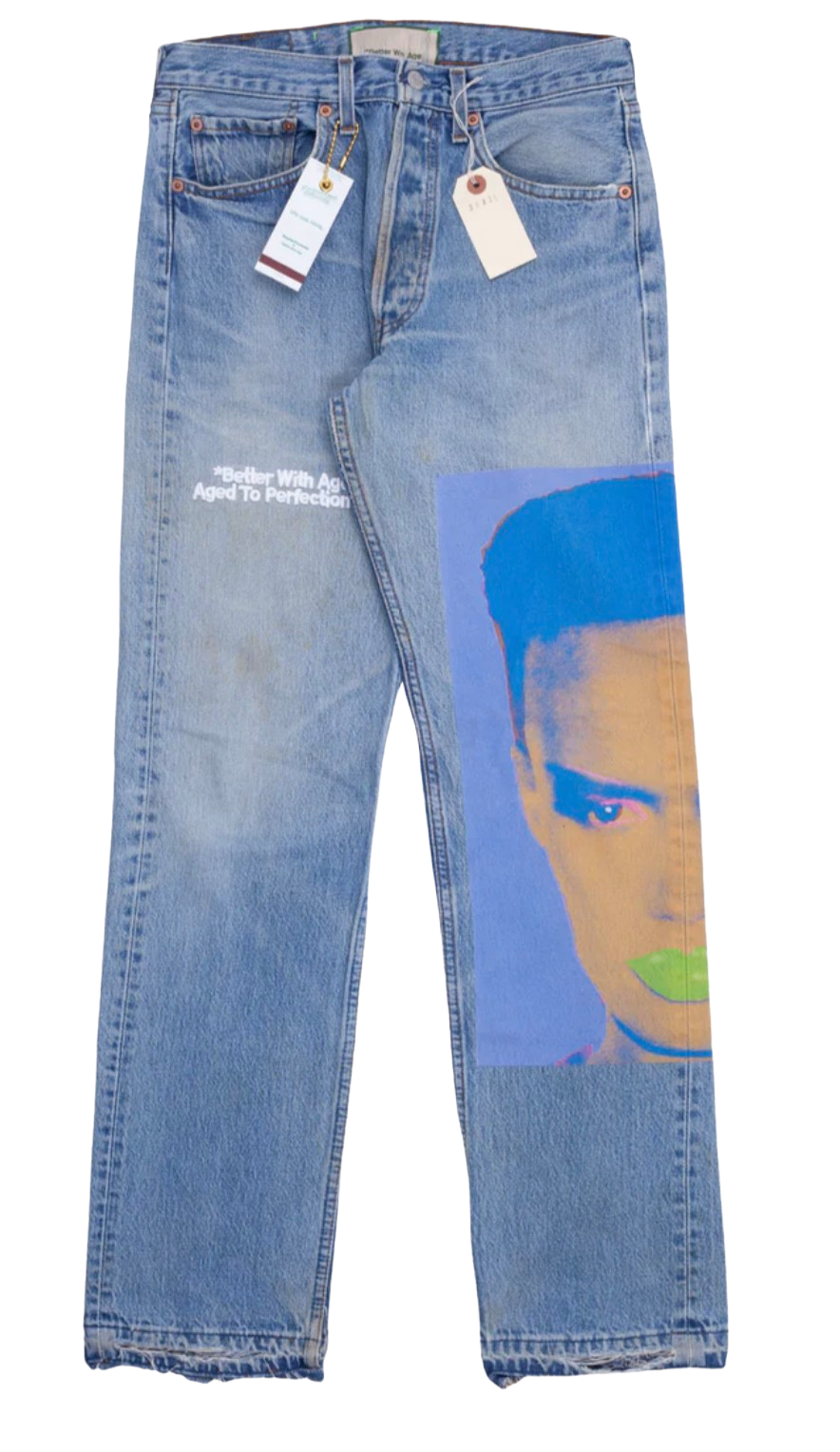 *Better With Age 'Grace Jones' Denim Jeans