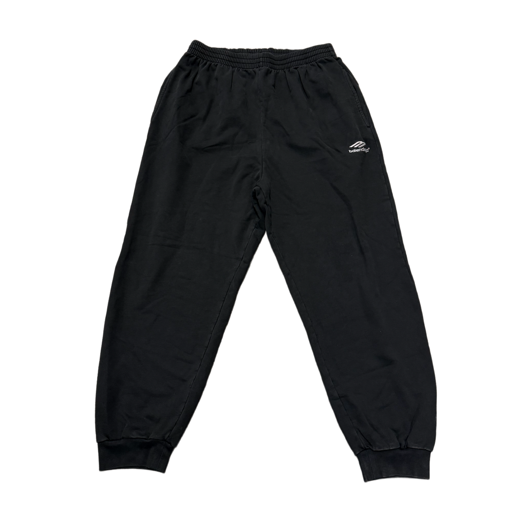 Balenciaga 'Black' 3B Sports Icon Cuffed Sweatpants