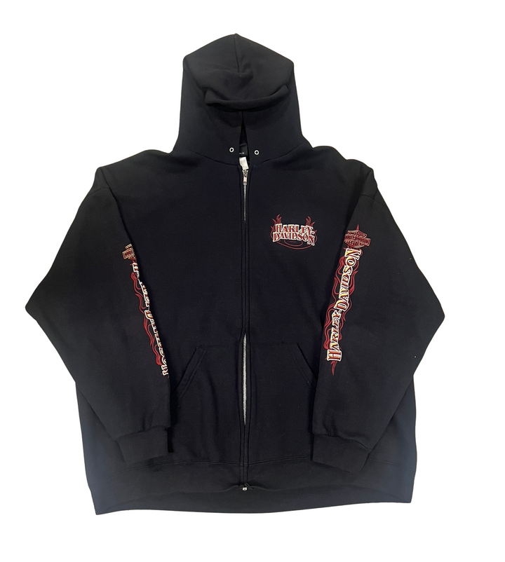 Harley Davidson 'Reno, Nevada' Zip-Up Hoodie