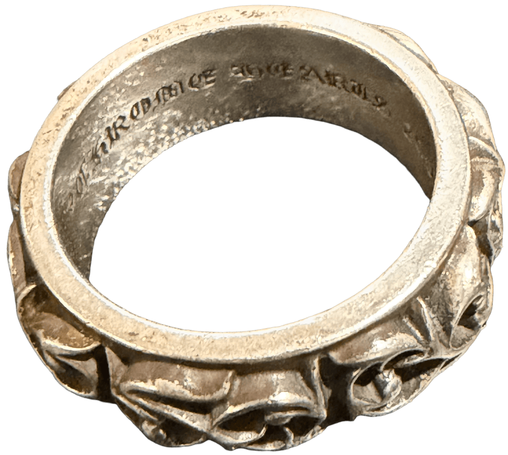 Chrome Hearts 'Floral' Eternity Ring