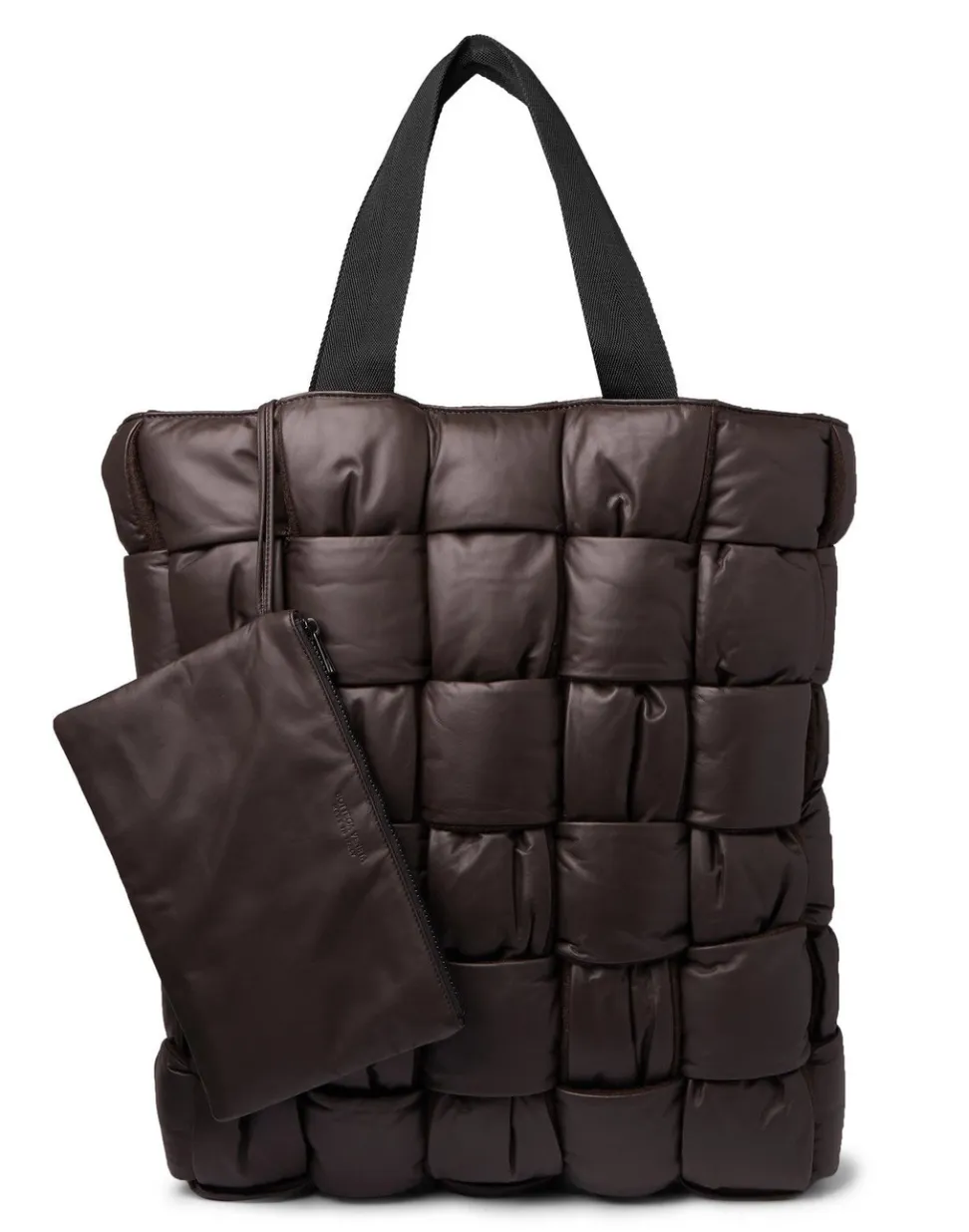 Bottega Veneta 'Brown' Maxi Intrecciato Padded Tote