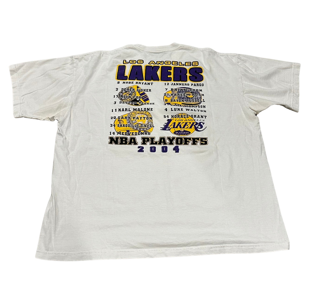 Lakers 2004 Western Conference Playoffs Vintage Tee