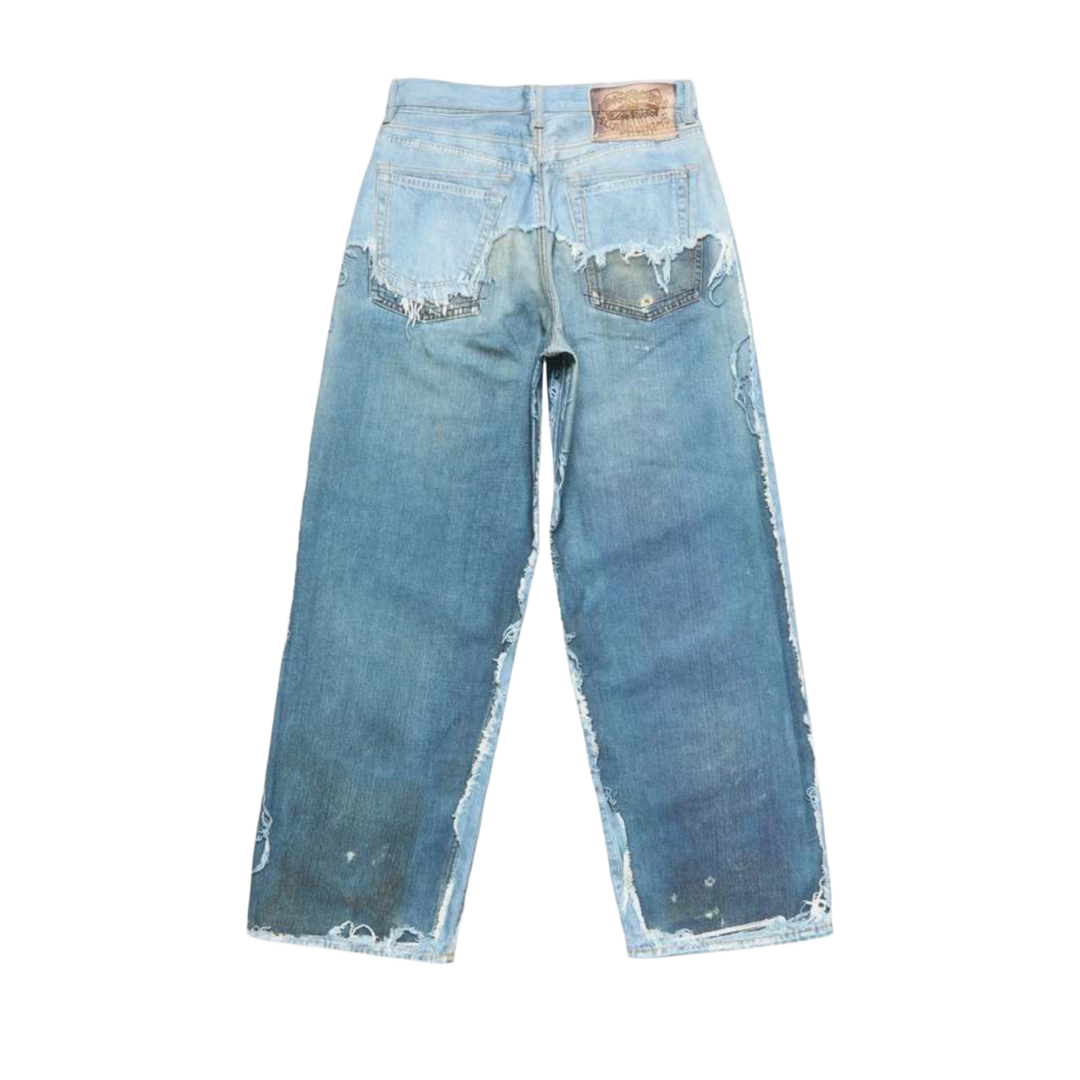 Acne Studios 1981 'Trompe L'oeil' Wide Leg Jean