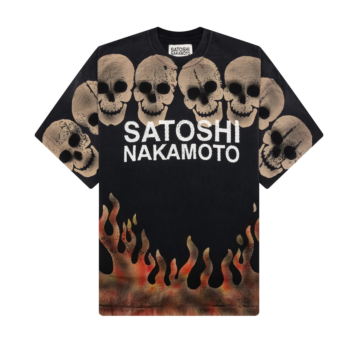 Satoshi Nakamoto 'Lost Boys' Black Tee