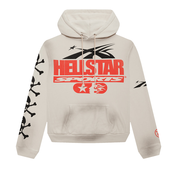 Hellstar 'If You Dont Like Us Beat Us' White Hoodie