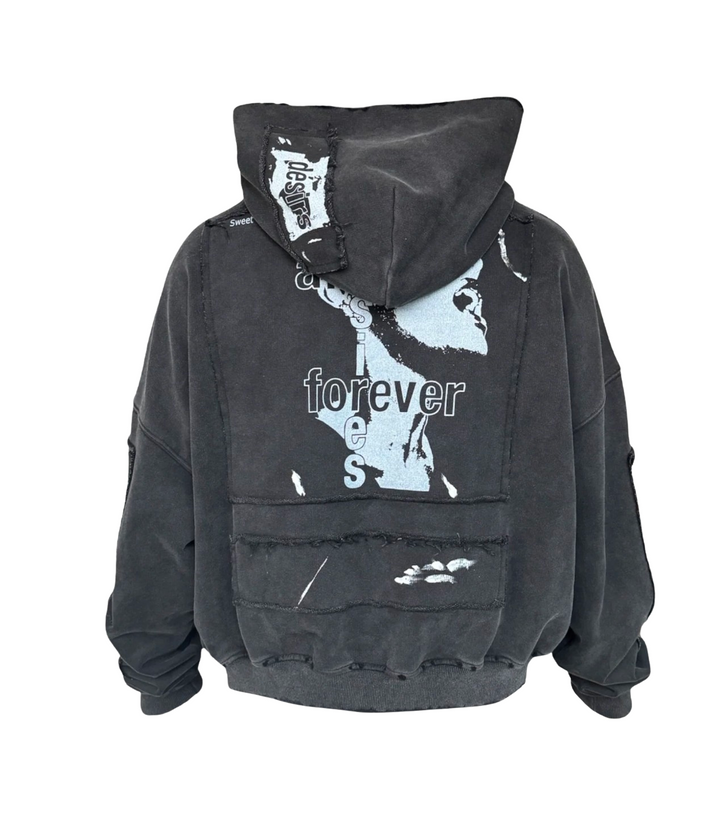 Matière De Dèsirs 'Washed Black' Encore Hoodie