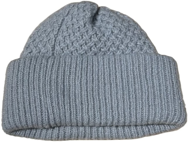 Chanel 'Grey/Beige' Cashmere Cloche Beanie