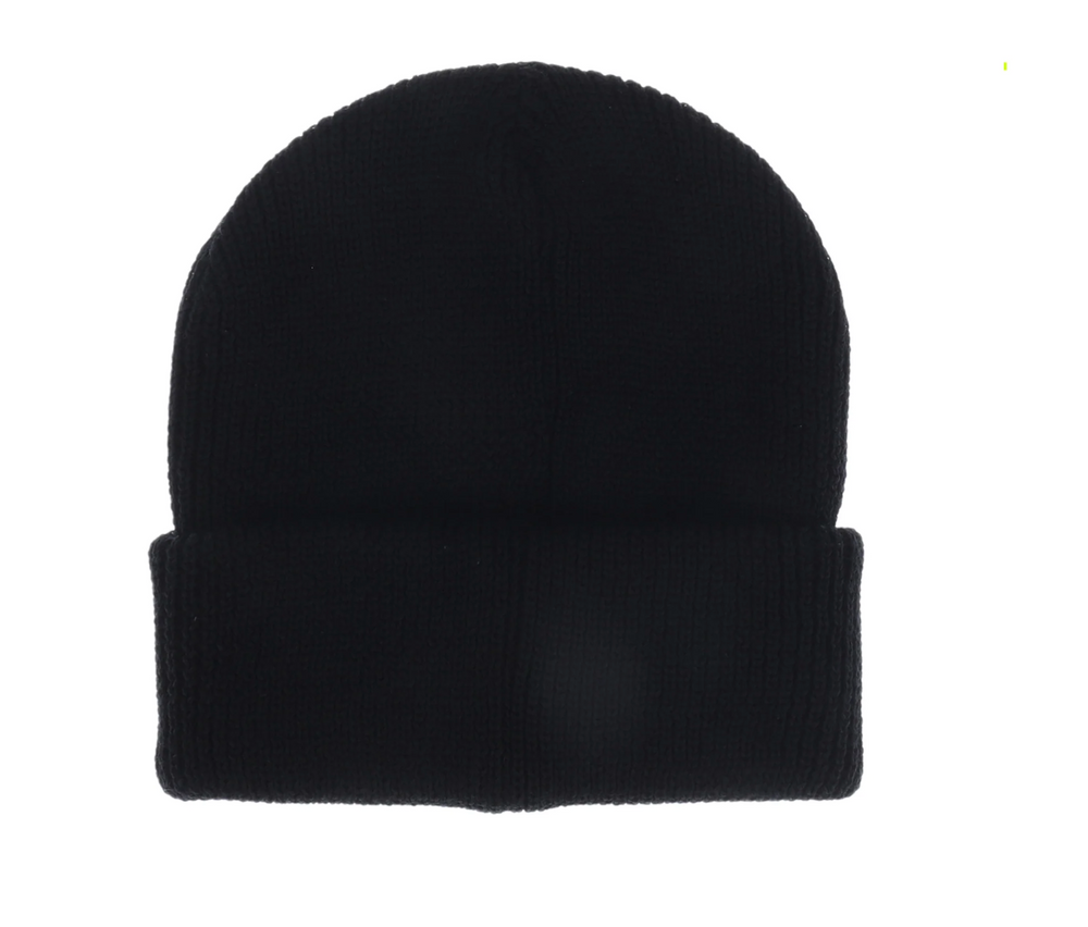 Saint Michael 'Script' Black Logo Beanie