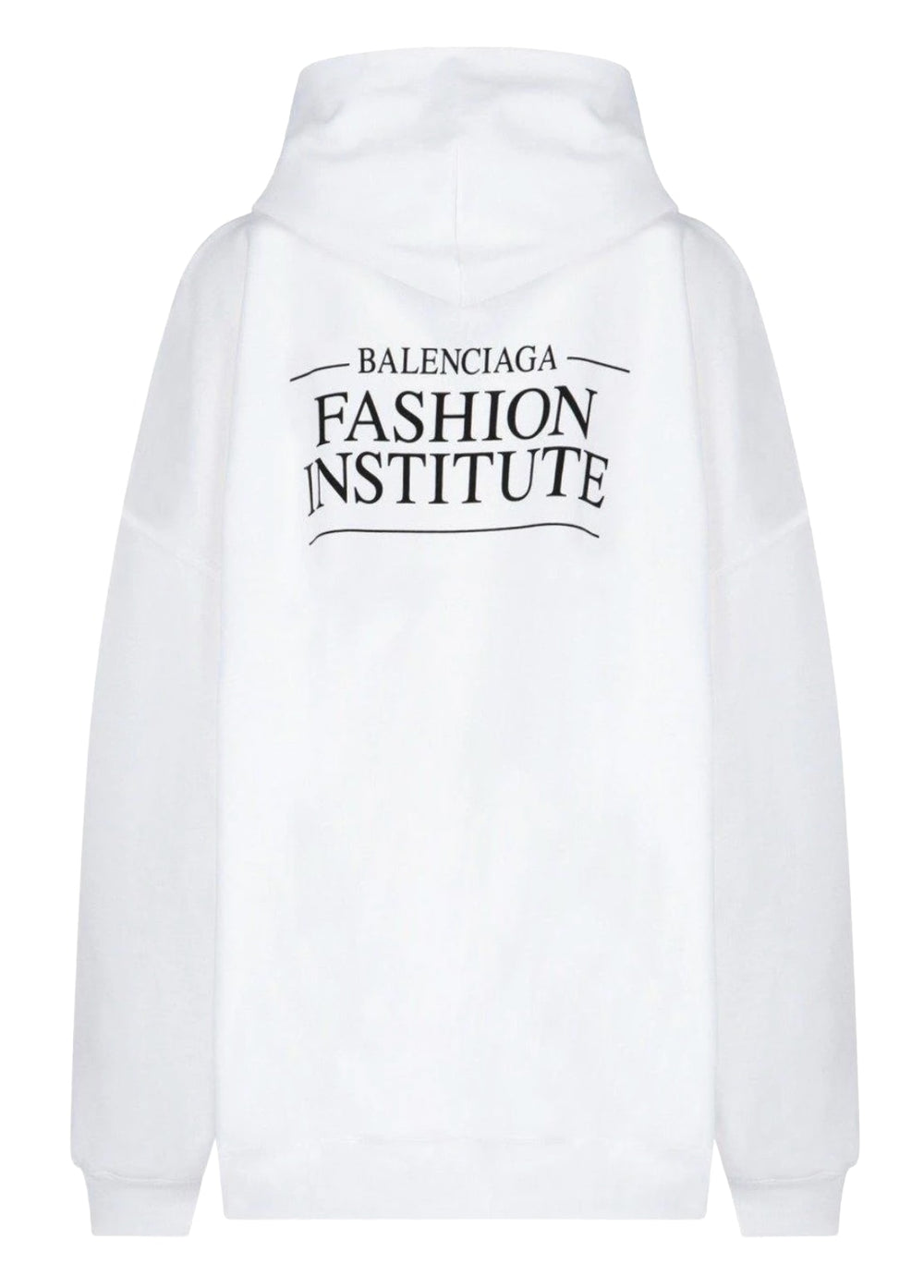 Balenciaga 'Fashion Institute' Oversized Hoodie