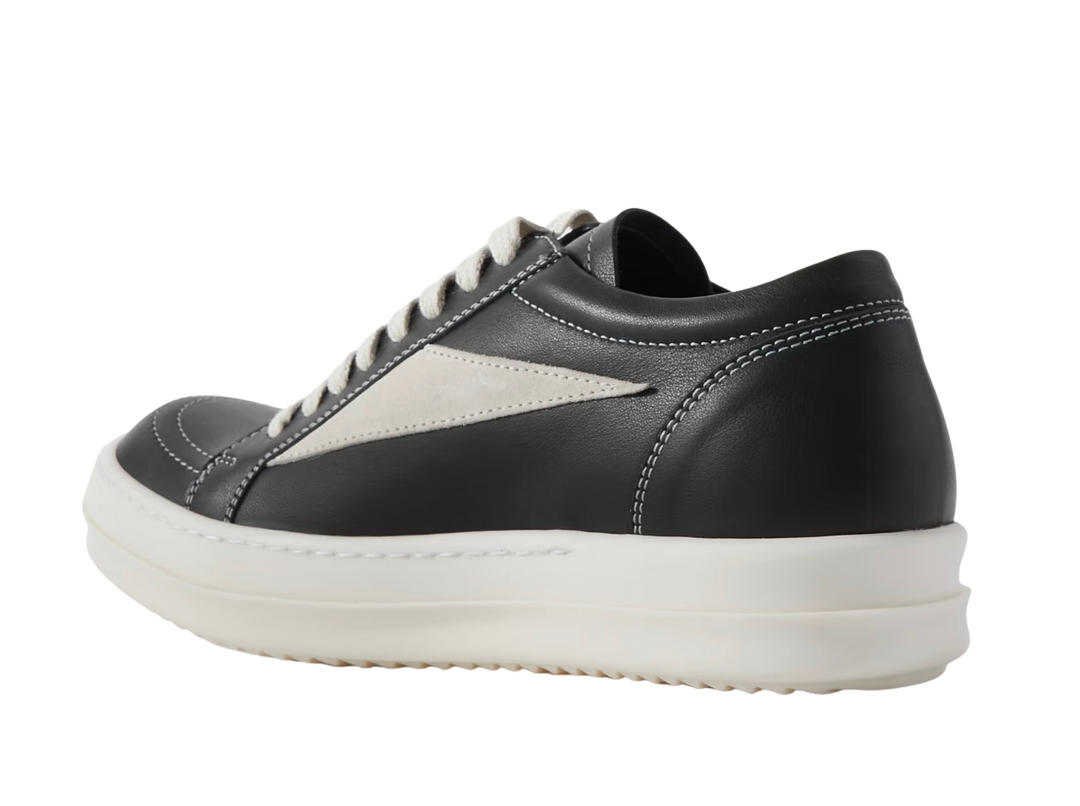 Rick Owens Vintage Sneaks Leather 'Black'