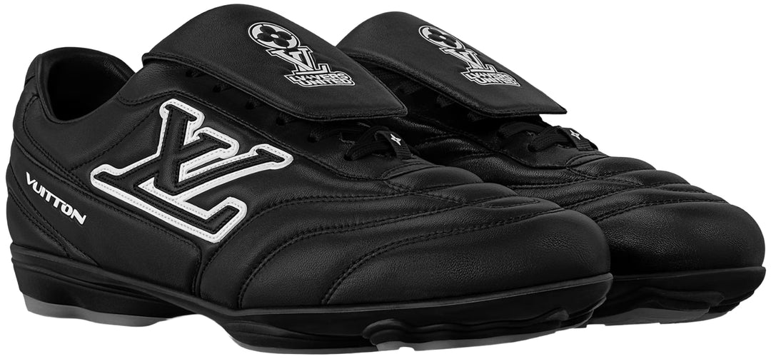 Louis Vuitton 'Black' Footprint Sneakers