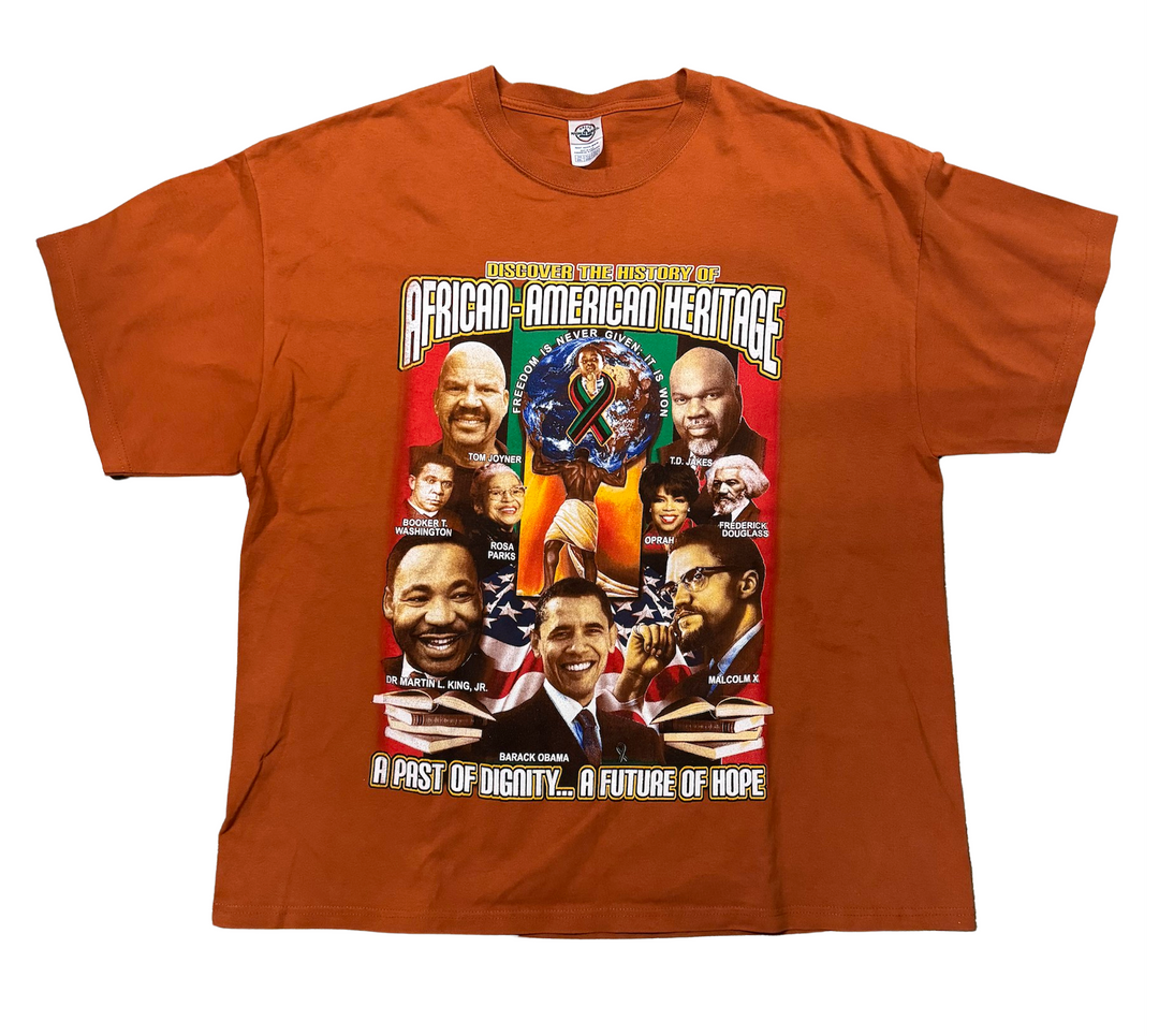 African American Heritage 'Black History 365' Vintage Tee