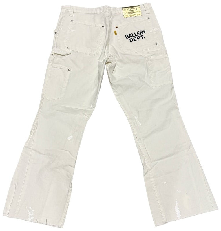 Gallery Dept. Carpenter Flare 'White' Pants