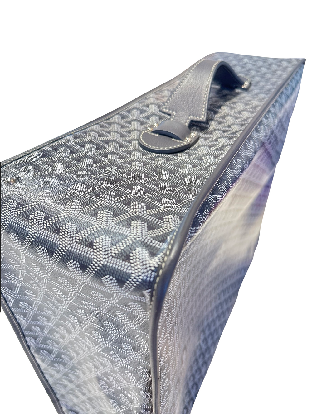 Goyard 'Grey' Caravelle 50 Suitcase