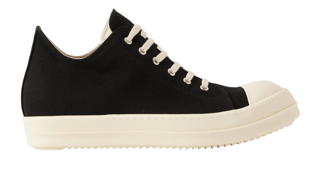 Rick Owens 'Ramones' Black Sneakers