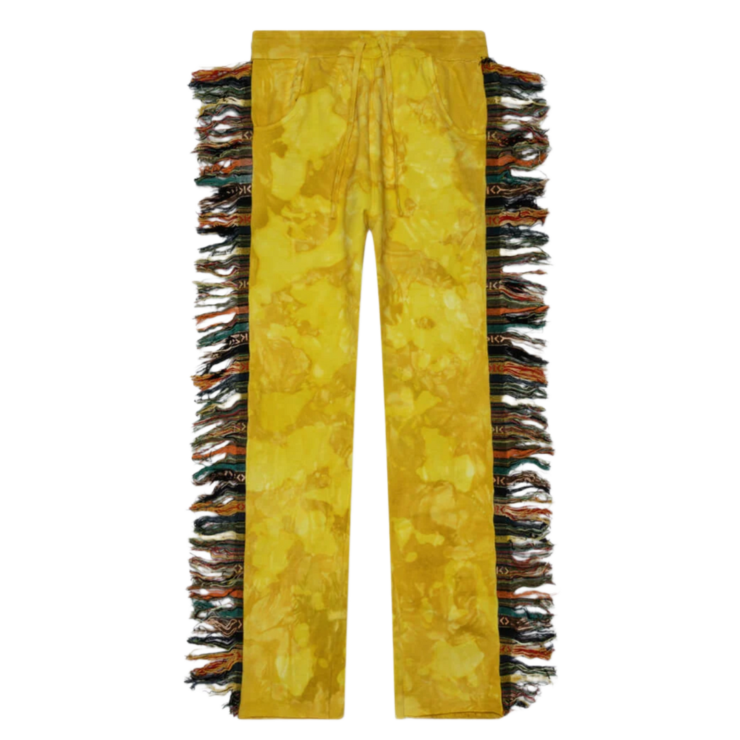 Alchemist 'Yellow Tie Dye' Know U Riders Laundry Lab Sweatpants