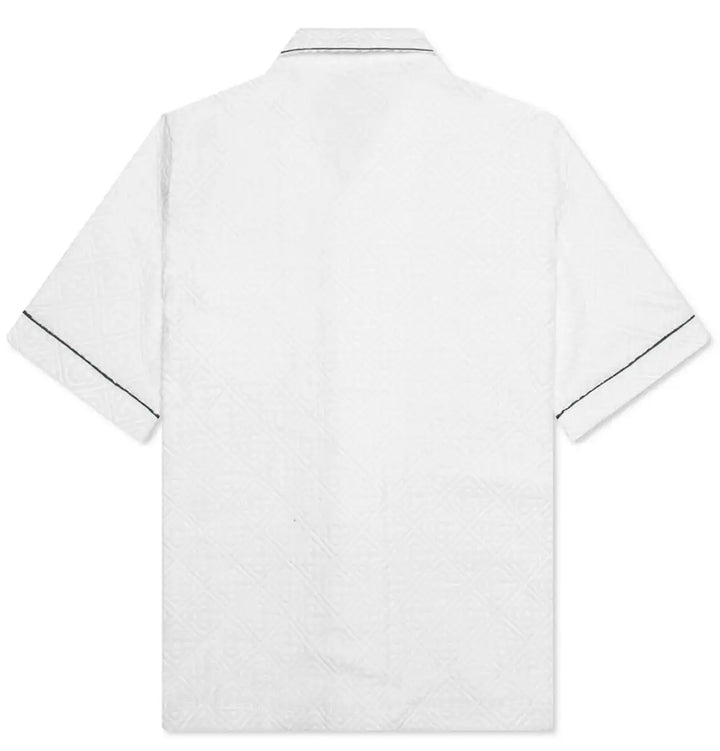 Casablanca 'Open Collar' Towelling Shirt