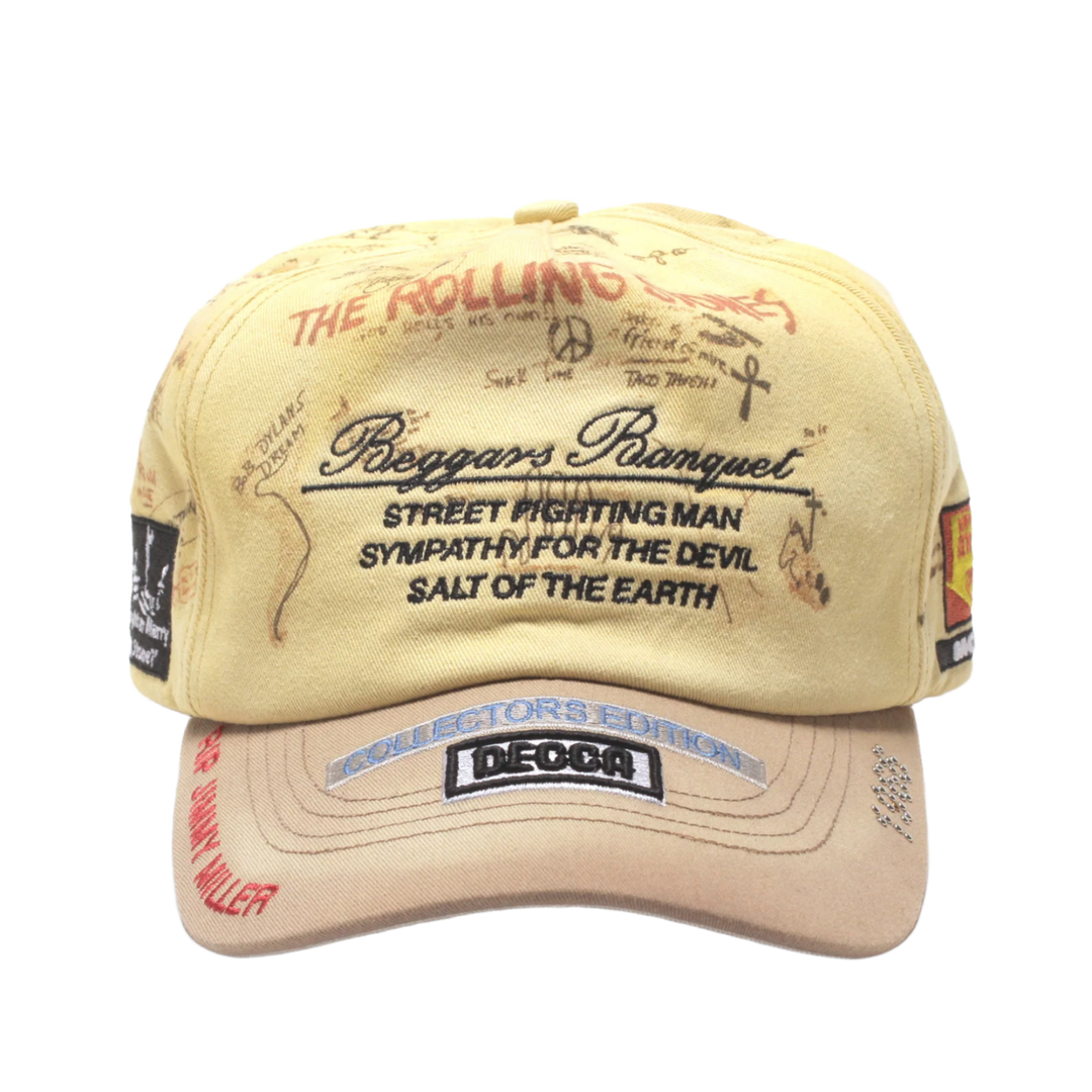 Paly Hollywood Rolling Stones 'Beggars Banquet' Yellow Hat