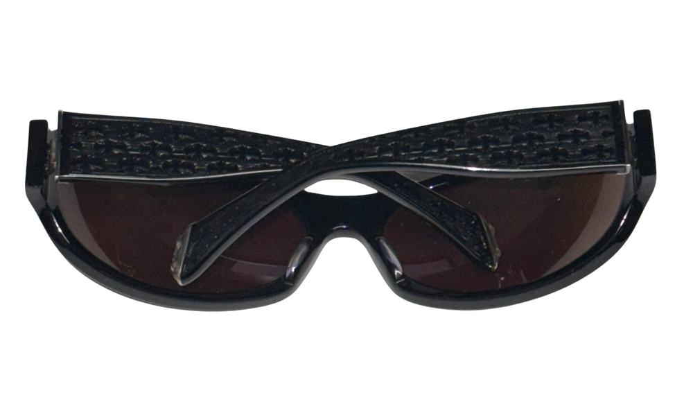 Chrome Hearts 'Thunderhead' Black Sunglasses