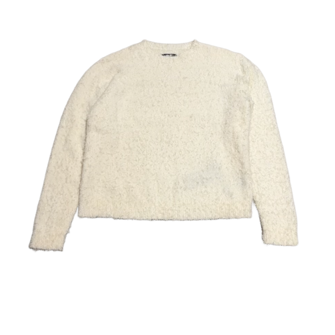 Amiri 'White' Brushed Wool Blend Sweater