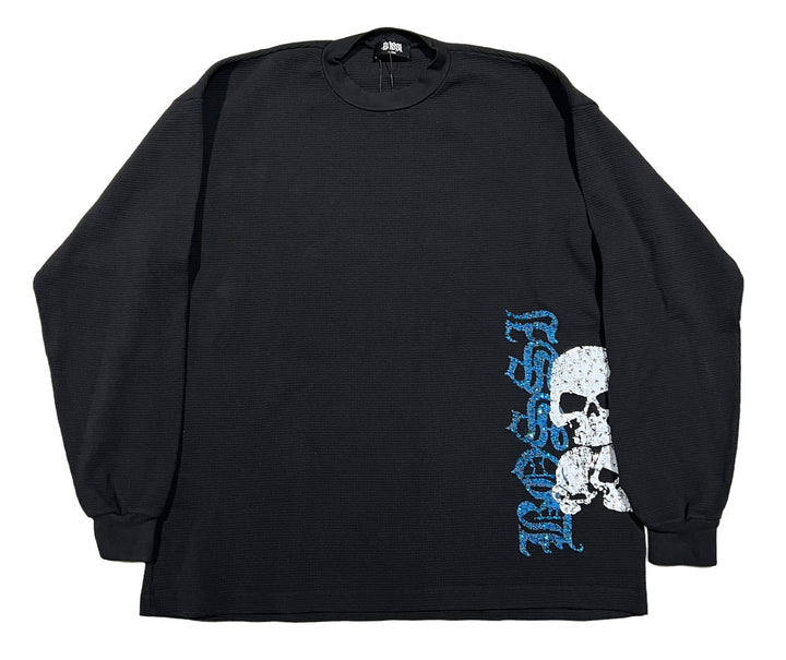 Bossi 'Blue Logo' Black Thermal Longsleeve